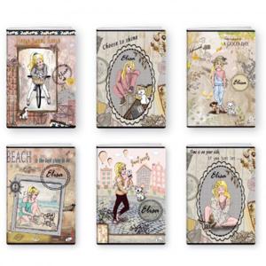 Тетрадка A4 мат/UV Gliter Elisa