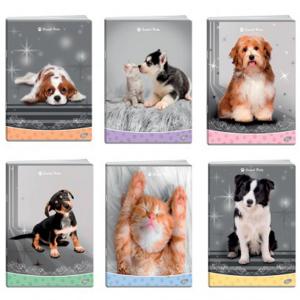 Тетрадка A4 UV Sweet Pets, 60+2 л.ред