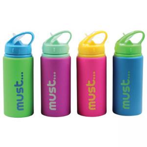 Бутилка за вода метална 500 мл, Matte Colours, 7х19.5