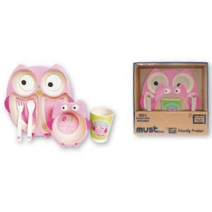 Комплект за хранене Bamboo Owl Комплект за хранене Bamboo Owl