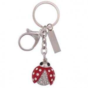 Метален ключодържател с кристали