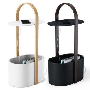 UMBRA Поставка/Стойка за списания и помощна масичка HUB