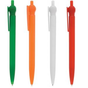 Цветна пластамасова химикалка