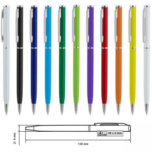 Метална цветна химикалка