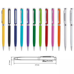 Метална химикалка в различни цветове