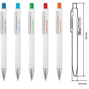 Метална химикалка с цветно покритие