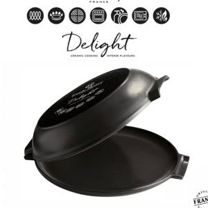 EMILE HENRY Керамичен индукционен сет за Тарт Татен “DELIGHT“ - Ø 33 - цвят черен