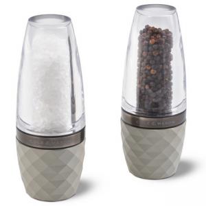 COLE & MASON Комплект мелнички за сол и пипер “CITY CONCRETE GUN METAL“