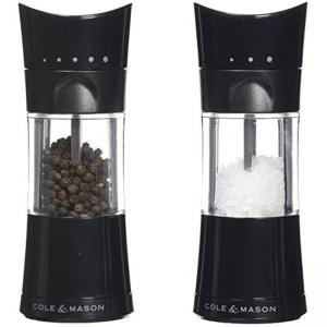 COLE & MASON Комплект мелнички за сол и пипер HARROGATE - с механизъм за прецизност - 15,4 см.