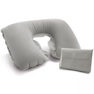 Надуваема възглавничка за път с калъфче TRAVELLER