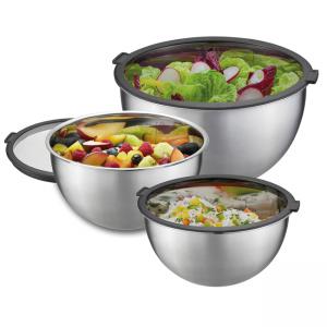 GEFU Комплект от 3 бр стоманени купи  MUOVO