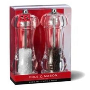 COLE&MASON Комплект мелнички за сол и пипер “CAPSTAN“ - 15,5 см.