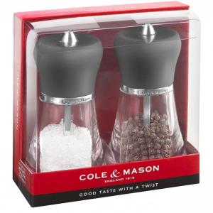 COLE&MASON Комплект мелнички за сол и пипер “NAPOLI“ - 12 см.