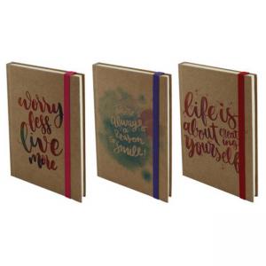 Бележник 14х20 Kraft, 168 л. сл.кост