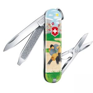Швейцарски джобен нож Victorinox Classic LE 2020 Swiss Wrestling