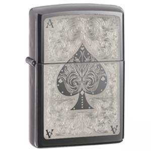 Запалка  Zippo Ace Filigree Black Ice®