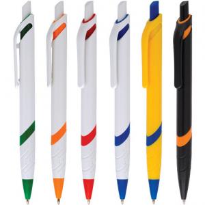 Химикалки в шест цвята