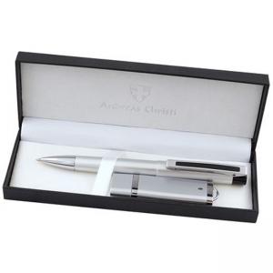 Комплект с химикалка и USB