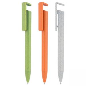 Еко химикалка със стойка за телефон