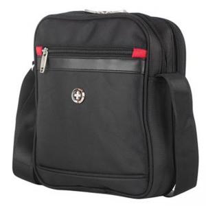 Черна чанта смарт през рамо - SWISSDIGITAL