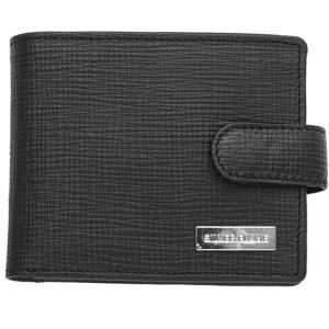Мъжки черен портфейл - SILVER FLAME