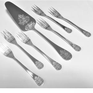 HERDMAR Комплект прибори за торта “POMPADOUR“ - 7 части