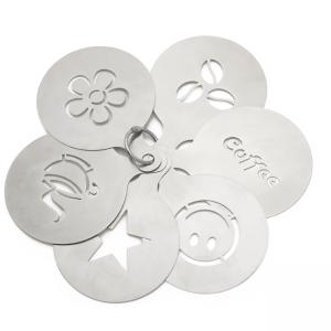 LEOPOLD VIENNA Стомамен сет шаблони за декорация на кафе - 6 части