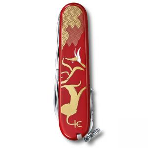 Швейцарски джобен нож Victorinox Huntsman 'Year of the Ox 2021' 1.3714.E10