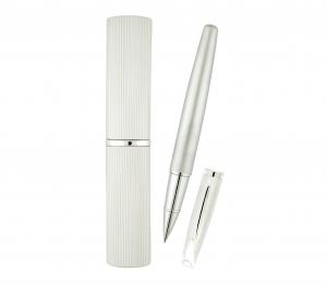 Сребърен тубус в комплект с ролер