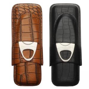 Луксозен к - кт калъфче за пури и ножичка