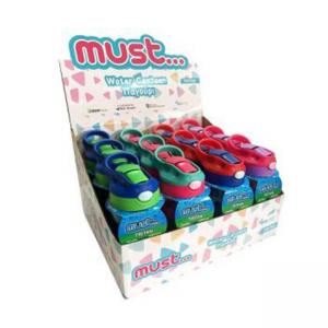 Бутилка за вода 500 мл, 4 дизайна, Tritan, 7x19