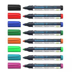 Маркер за бяла дъска объл Maxx 290, 3 мм, блистер 4 осн. цв., промо 3+1