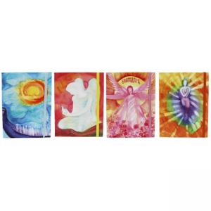 Бележник 15х22 Flexy с ластик Ангели Благодаря, 120 л.