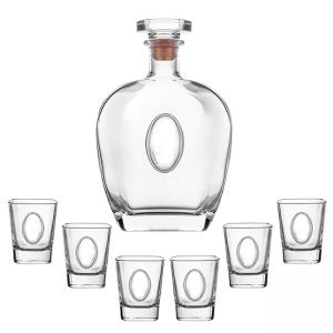 Сет бутилка + 6 чаши за ракия Boticell