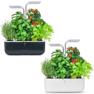 Домашна градина SMART VÉRITABLE® GARDEN - цвят черен/инокс