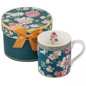 Кафе + кутия MUG - Полски цветя