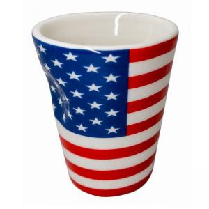 Nerthus Порцеланова чаша за еспресо “USA“ - 100 мл.