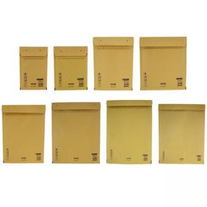 Плик с възд.мехури 230x340 кафяв с лента,  FSC