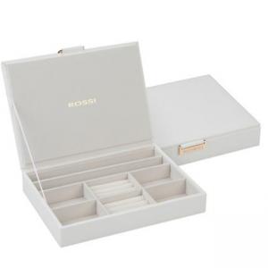 Кутия за бижута цвят бяло - ROSSI