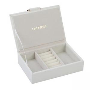 Кутия за бижута цвят бяло - ROSSI
