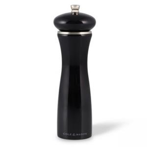 COLE&MASON Мелничка за сол “SHERWOOD BLACK GLOSS“ - 20 см. - цвят черен