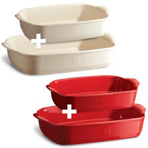 EMILE HENRY Комплект от 2 броя керамични форми за печене