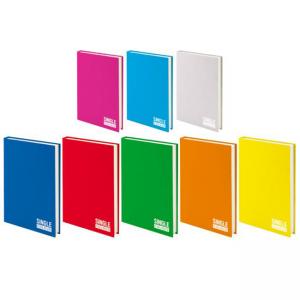 Тетрадка А4 тв.корица Single Colour, 200 л.ред