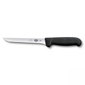 Кухненски нож Victorinox Fibrox Safety Grip за обезкостяване, широко острие с извит заден ръб 150 mm