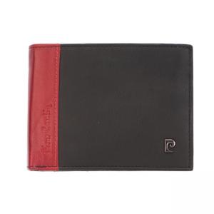 Мъжки портфейл черно с червено - PIRRE CARDIN