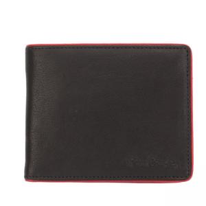 Мъжки стилен портфейл с червено -PIERRE CARDIN