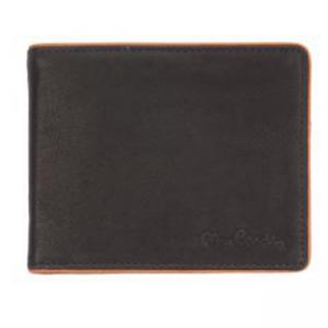 Мъжки портфейл черно с кафяво PIERRE CARDIN