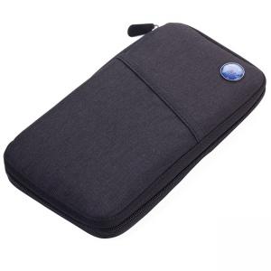 Калъф за документи TROIKA - SAFE FLIGHT, черен