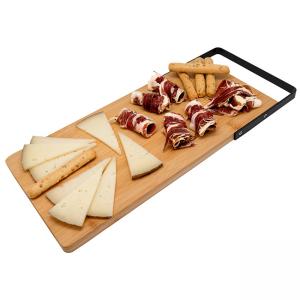 Nerthus Бамбукова дъска за рязане и сервиране - малка