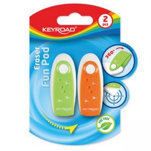 Гумичка с калъфче Fun Pod, 2 бр. блистер